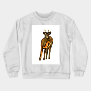 deer illustration Crewneck Sweatshirt